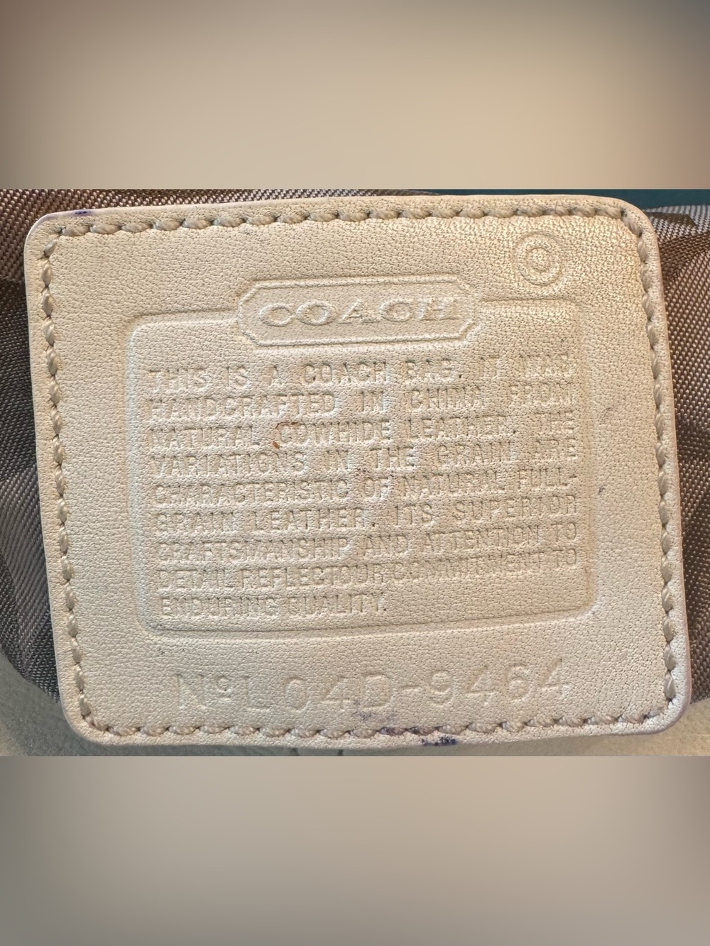 Coach Vintage Y2K Soho Small Hobo Shoulder Bag LO4D-9464 - Picture 12 of 12